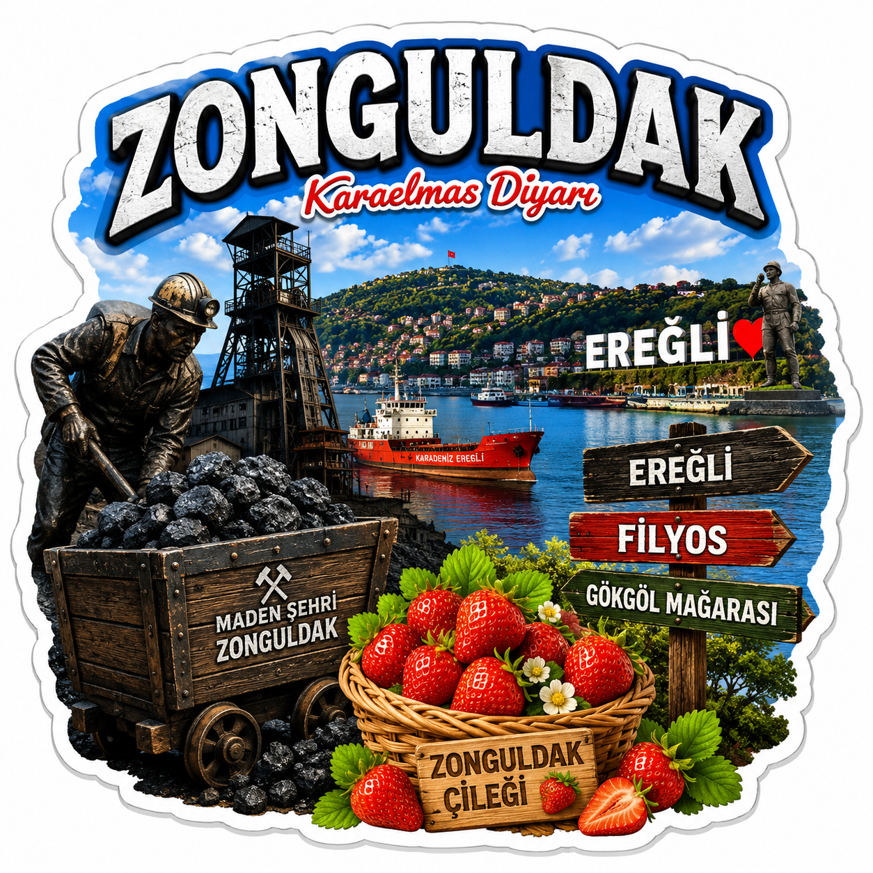 AhÅŸap magnet Ã¼rÃ¼n gÃ¶rseli
