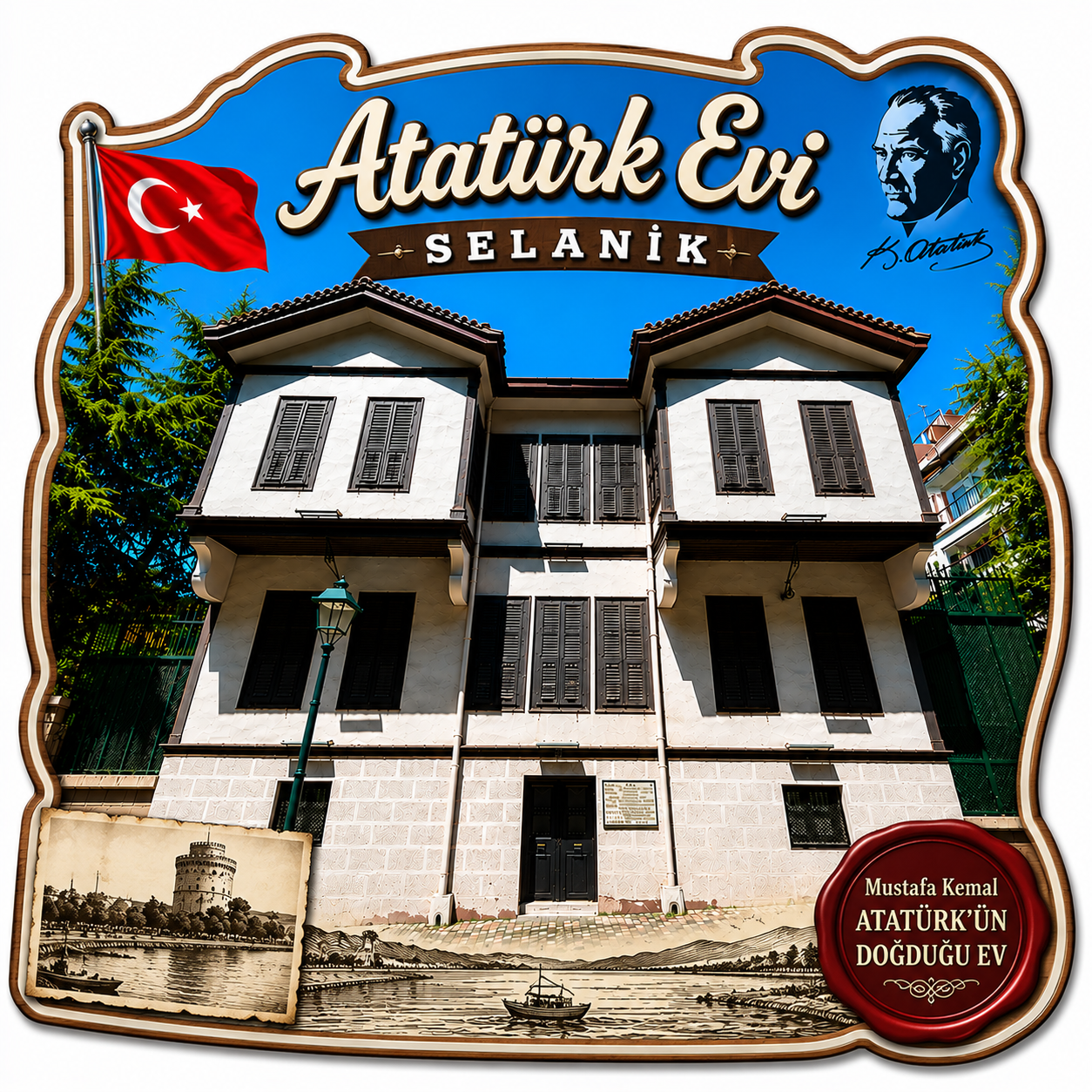 AhÅŸap magnet Ã¼rÃ¼n gÃ¶rseli