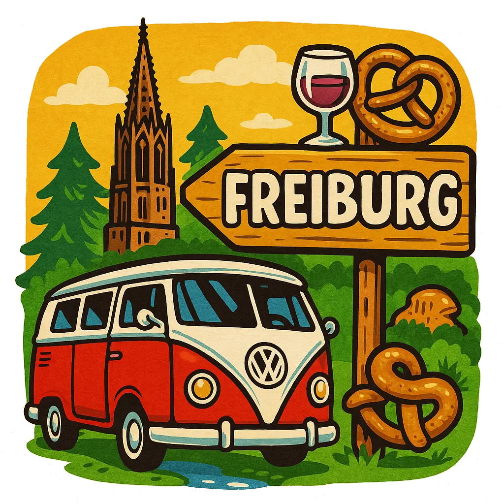Freiburg Ahşap Magnet – Toptan UV Baskılı Retro Hediyelik Magnet - ST Baskı Merkezi