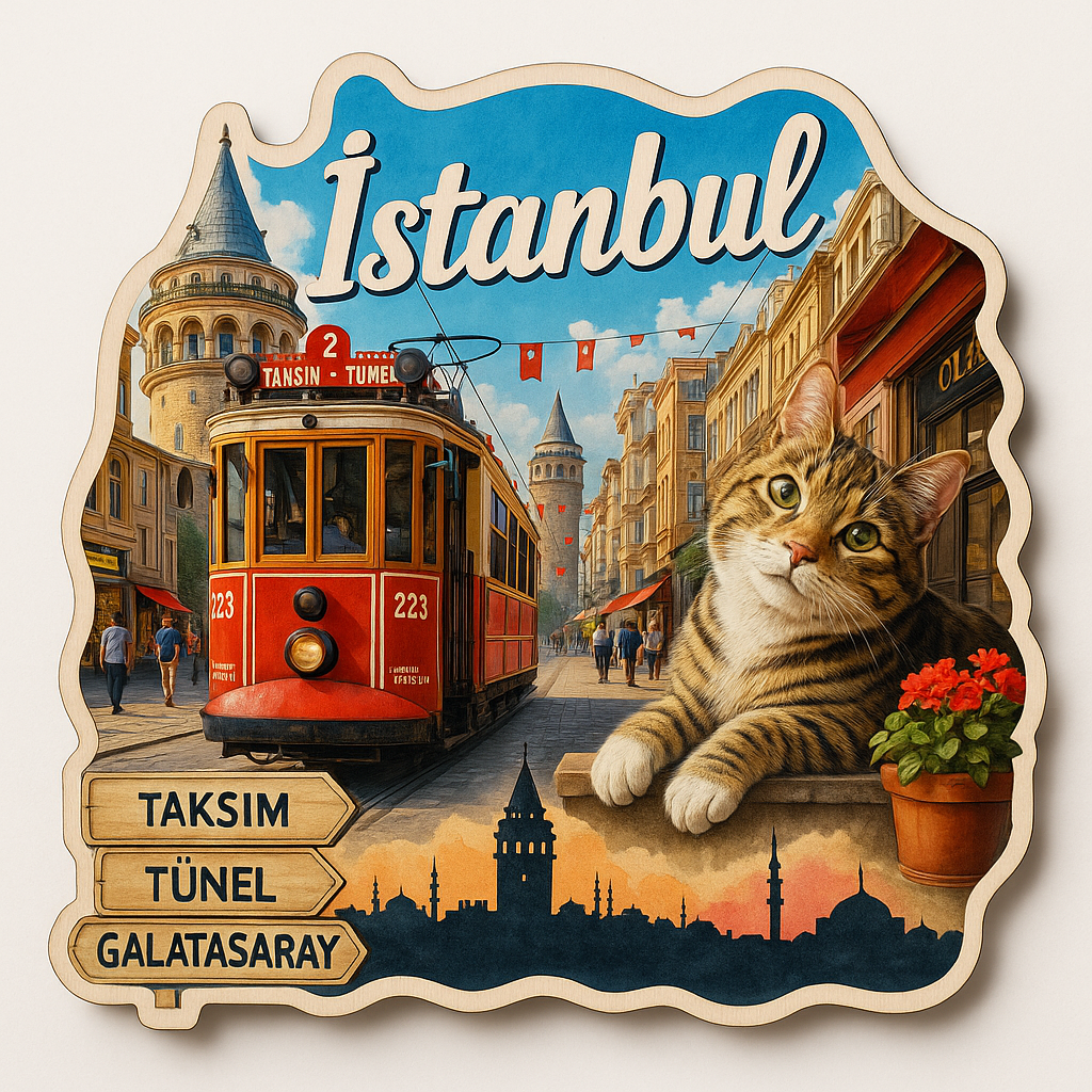 Ahşap magnet ürün görseli