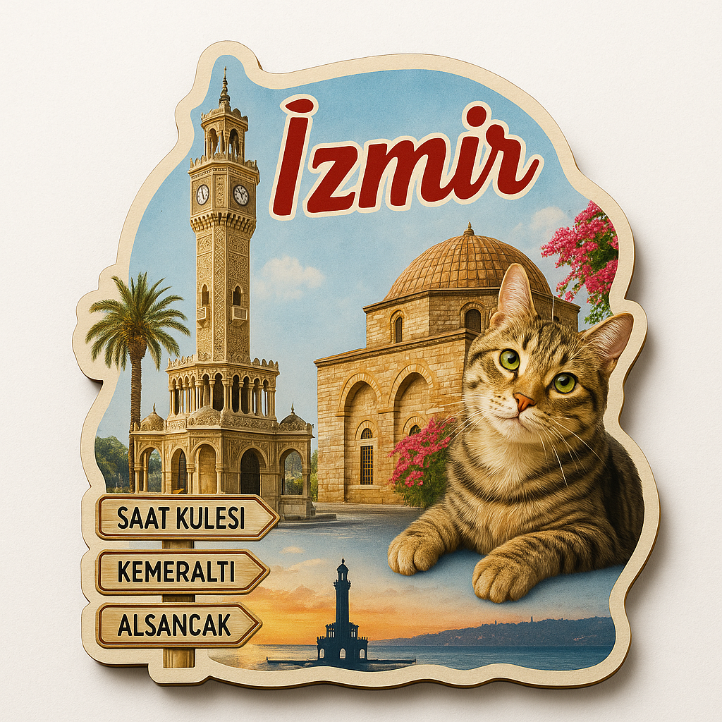 Ahşap magnet ürün görseli