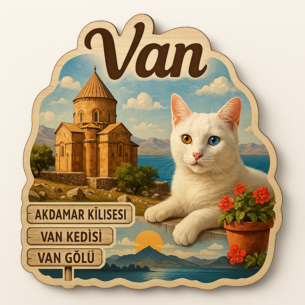 Ahşap magnet ürün görseli