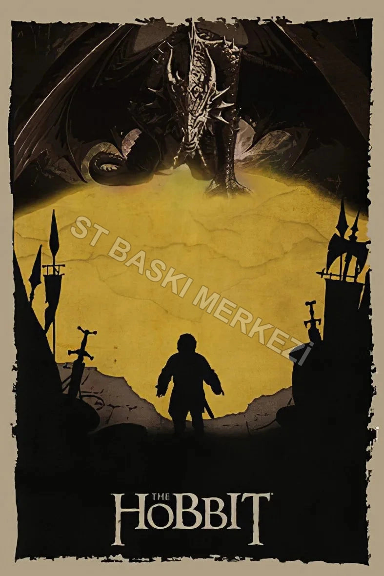 Hobbit Retro Poster No:174