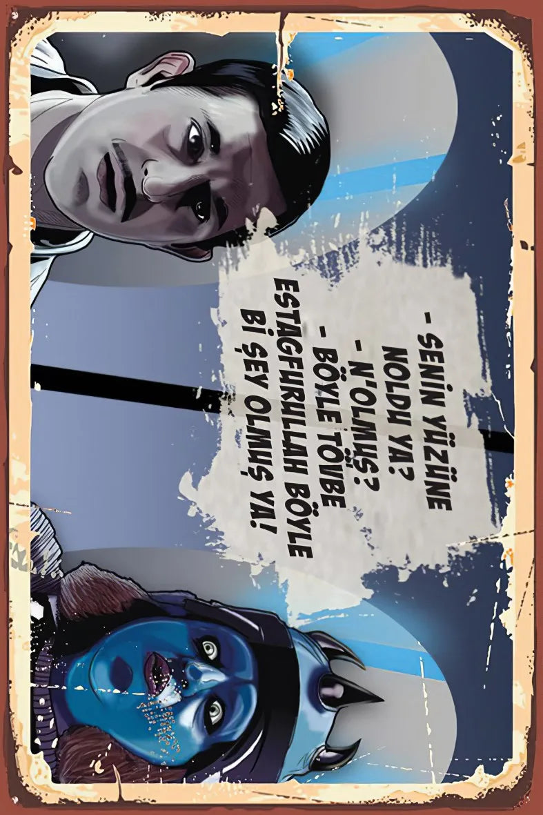 Gora  Ahşap Poster No:347