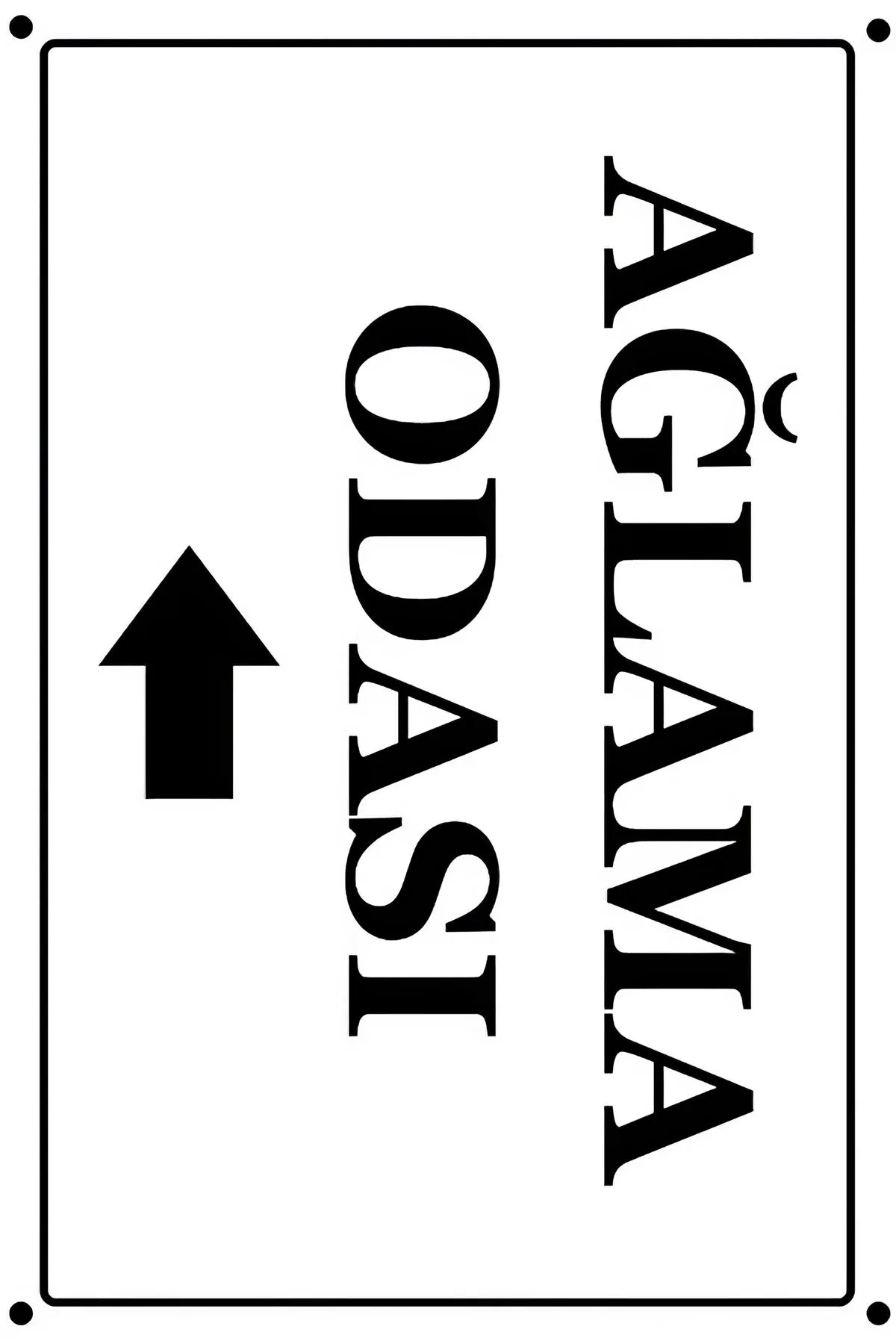 Ağlama Odası Retro Ahşap Poster No: 9