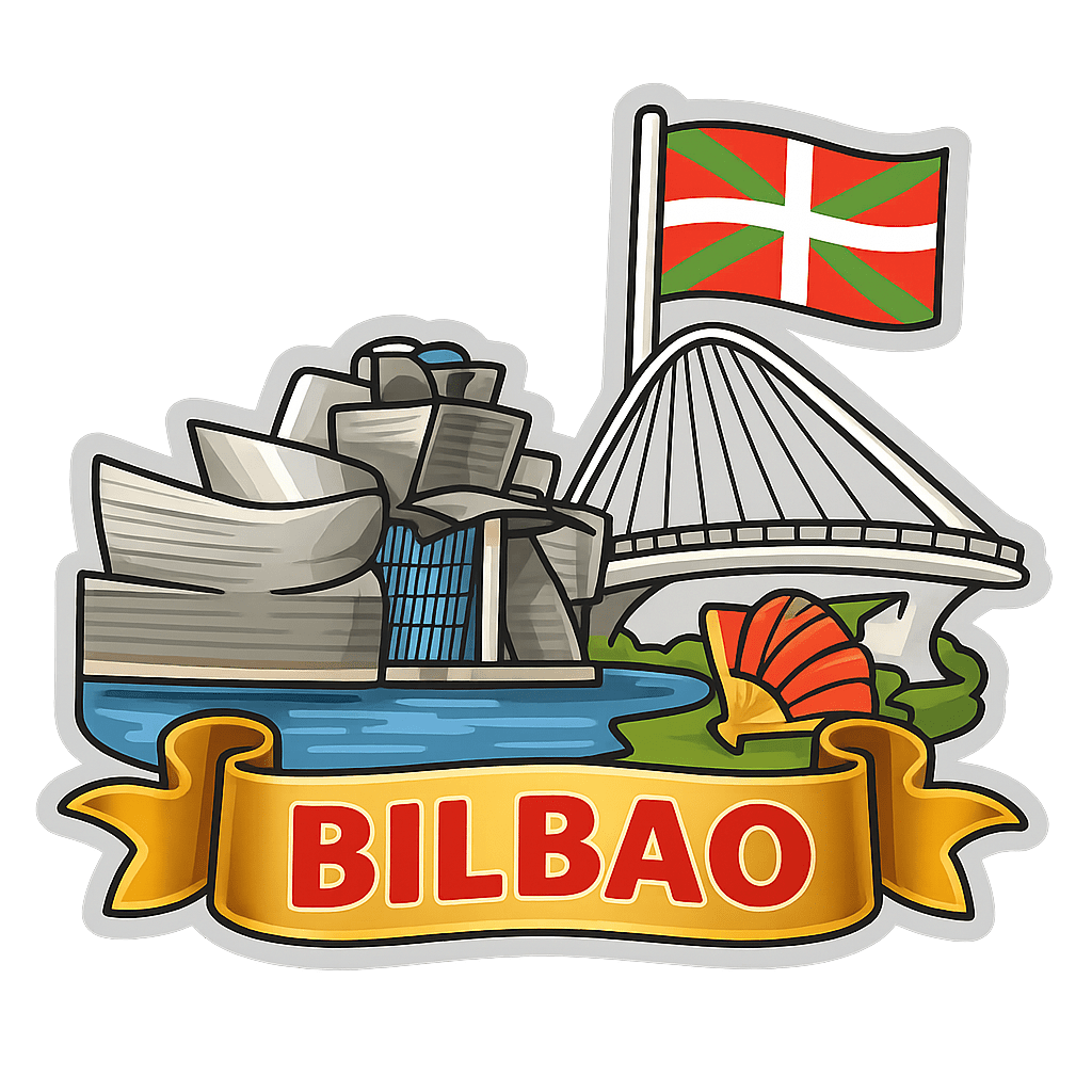 Bilbao Ahşap Magnet – Toptan UV Baskılı Retro Hediyelik Magnet - ST Baskı Merkezi