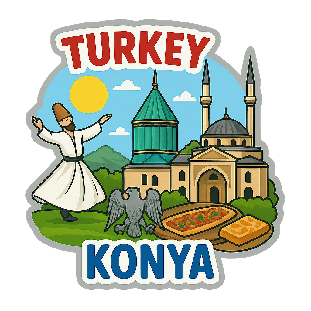 Frankfurt Wooden Magnet – Wholesale UV Printed Retro Gift Magnet