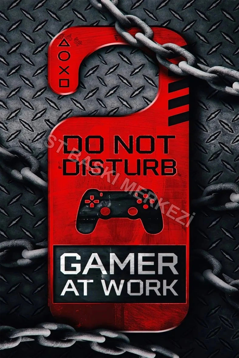 Do Not Disturb  Retro Ahşap Poster No:837