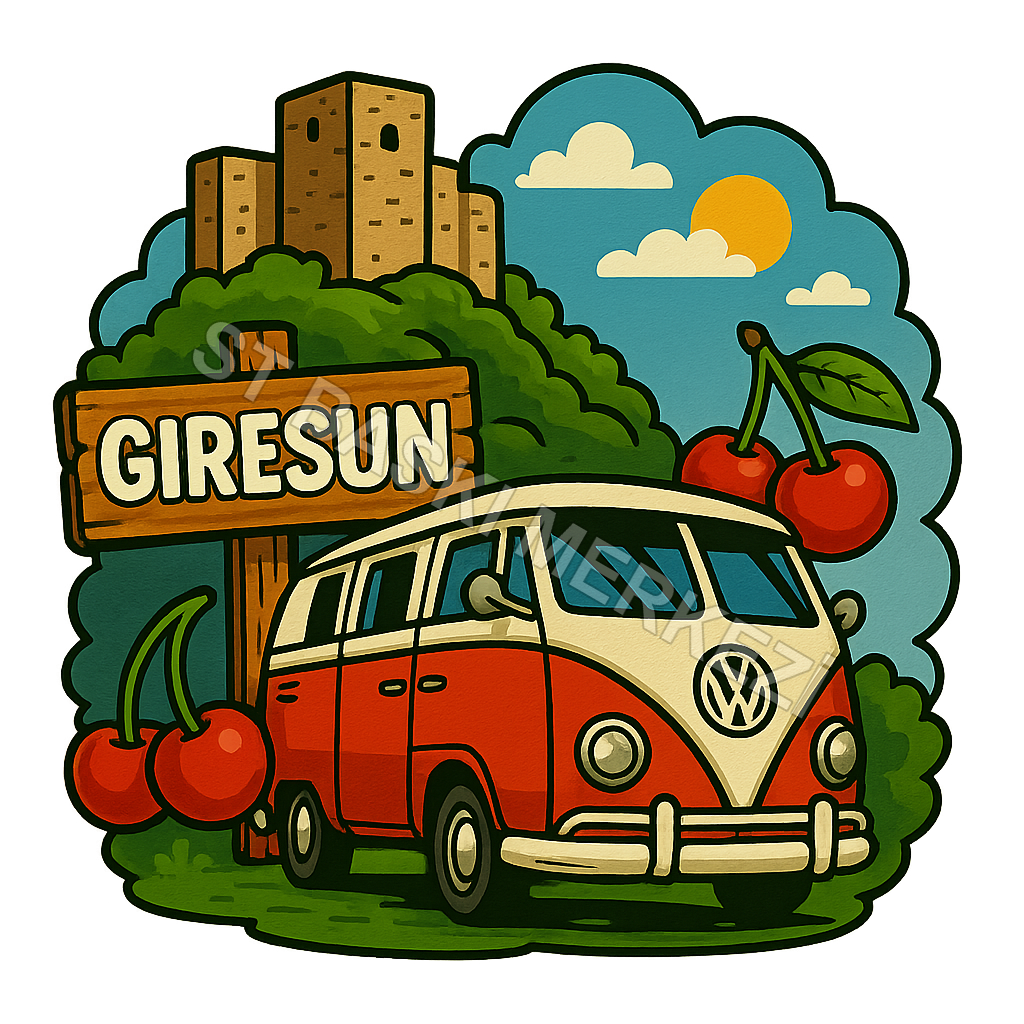 Giresun Ahşap Magnet – Toptan UV Baskılı Retro Hediyelik Magnet