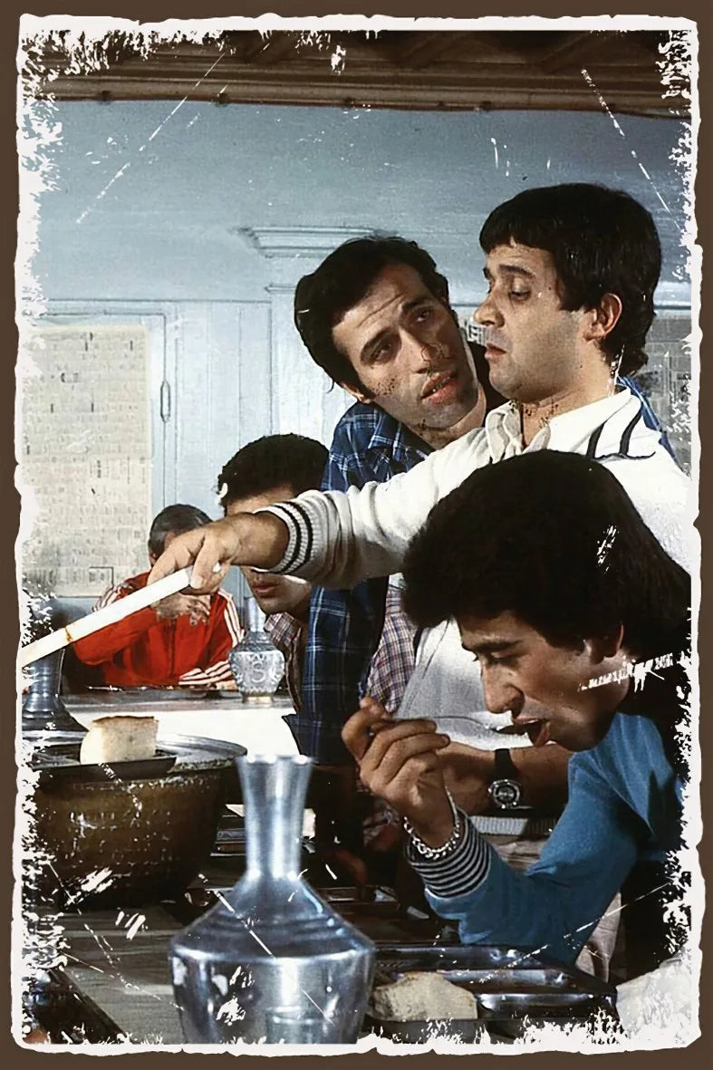 Hababam Sınıfı Retro Ahşap Poster No:482