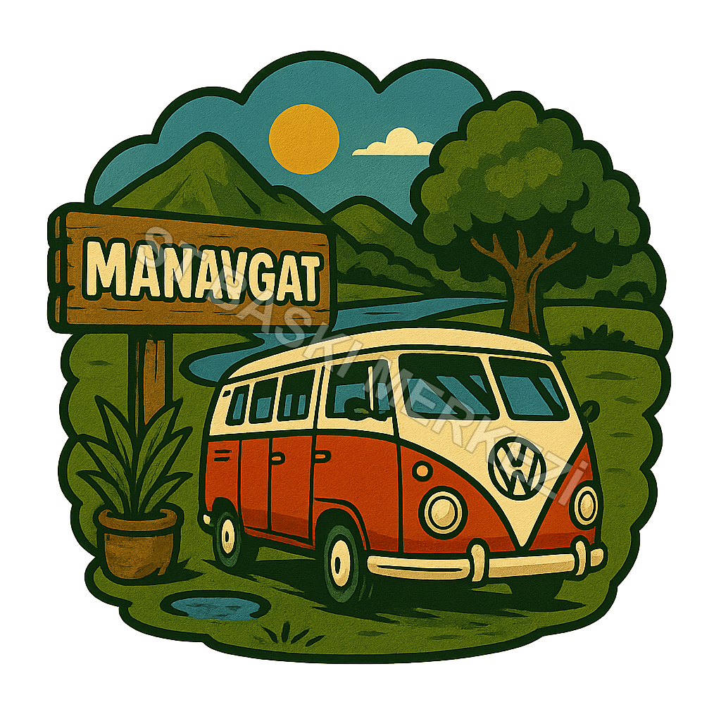 Manavgat Ahşap Magnet – Toptan UV Baskılı Retro Hediyelik Magnet