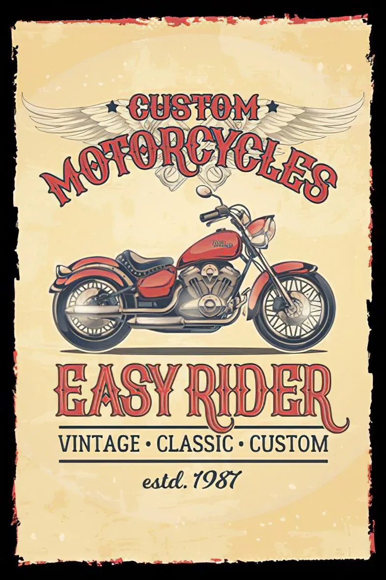 Motosiklet Poster No:202