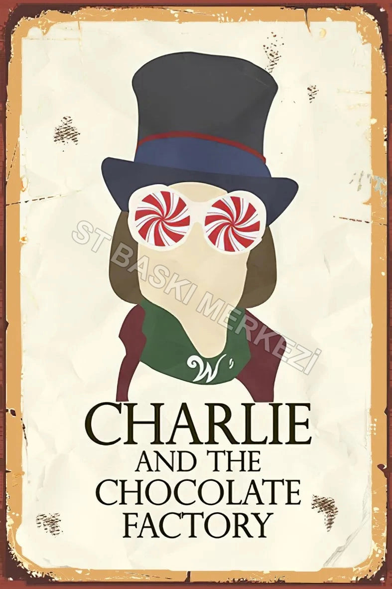 Charlie Ahşap Poster No:770
