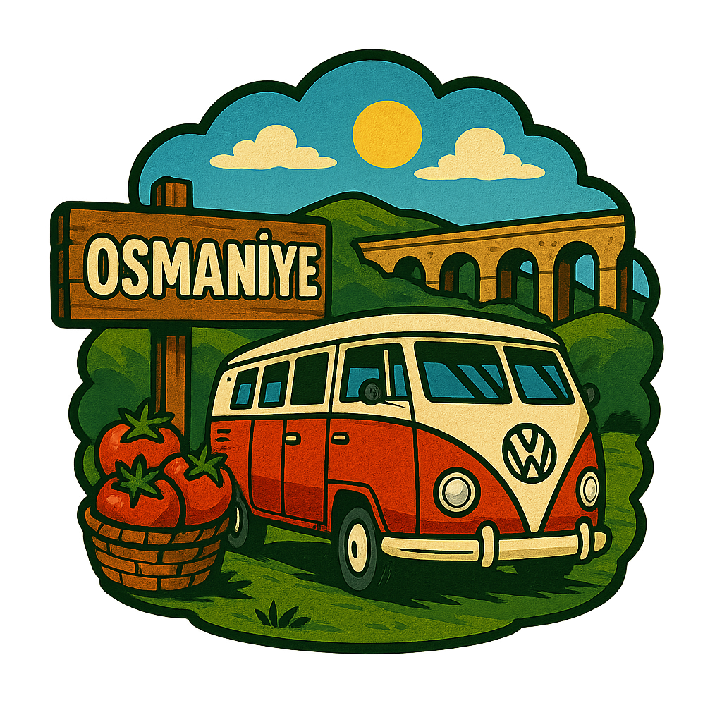 Osmaniye Ahşap Magnet – Toptan UV Baskılı Retro Hediyelik Magnet