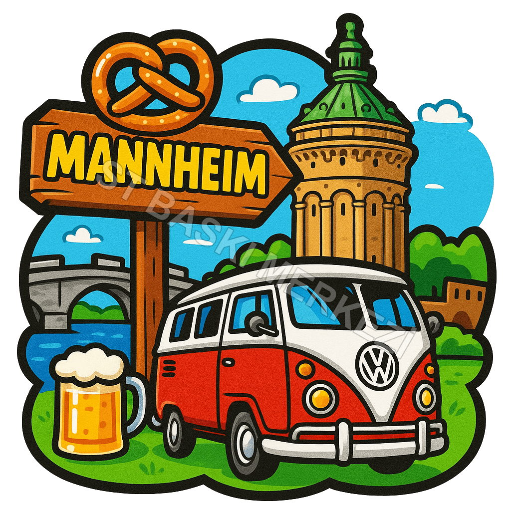 Mannheim Ahşap Magnet – Toptan UV Baskılı Retro Hediyelik Magnet - ST Baskı Merkezi