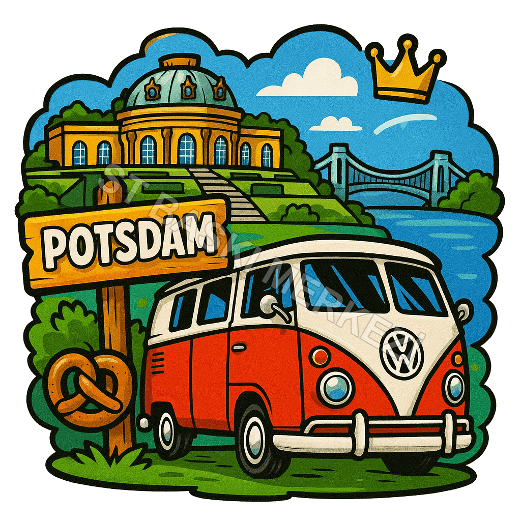 Potsdam Ahşap Magnet – Toptan UV Baskılı Retro Hediyelik Magnet - ST Baskı Merkezi