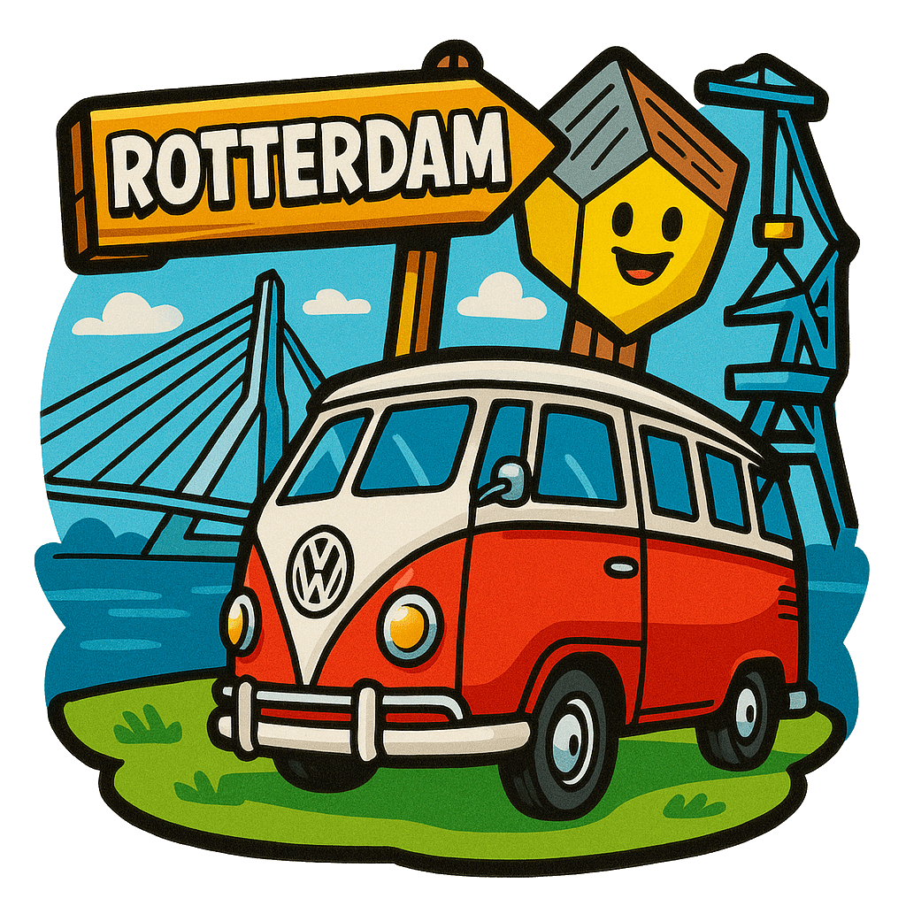 Rotterdam Ahşap Magnet – Toptan UV Baskılı Retro Hediyelik Magnet - ST Baskı Merkezi
