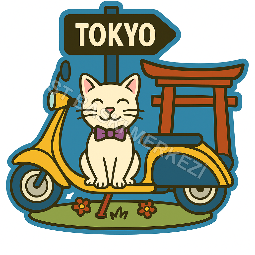 Tokyo Ahşap Magnet – Toptan UV Baskılı Retro Hediyelik Magnet - ST Baskı Merkezi
