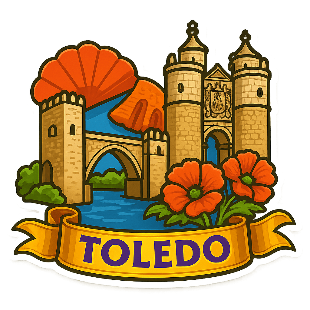 Toledo Ahşap Magnet – Toptan UV Baskılı Retro Hediyelik Magnet - ST Baskı Merkezi